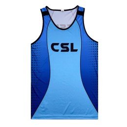 Custom-made American volleyball uniform vest T-shirt design royal blue color contrast light blue outdoor sports volleyball sportswear vest T-shirt specialty store VT249 Custom-made American volleyball uniform vest T-shirt design royal blue color contrast light blue outdoor sports volleyball sportswear vest T-shirt specialty store VT249